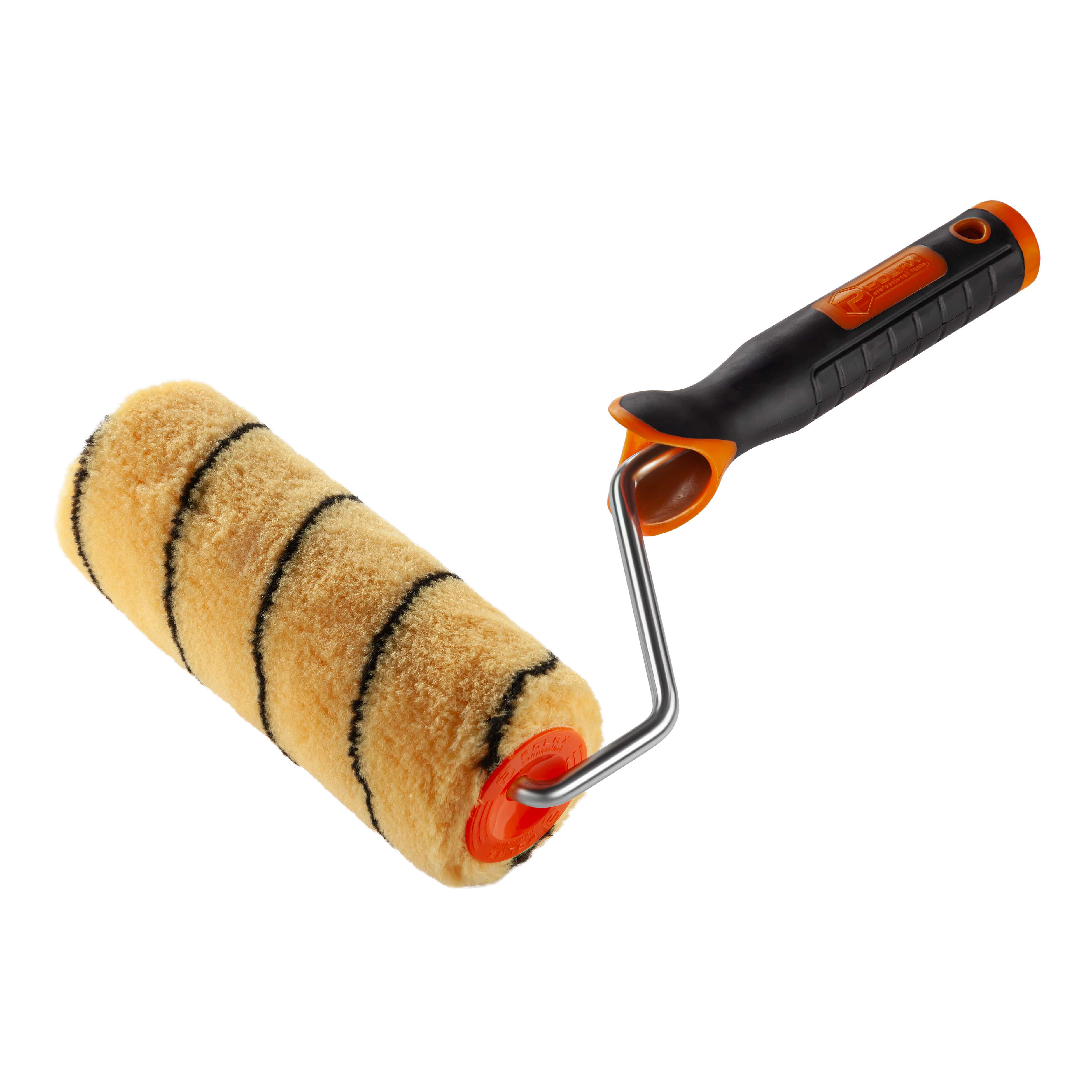 Валик "Преміум" 8 Х 48 Х 180 мм з ручкою до валика 8 Х 180 мм, POLAX